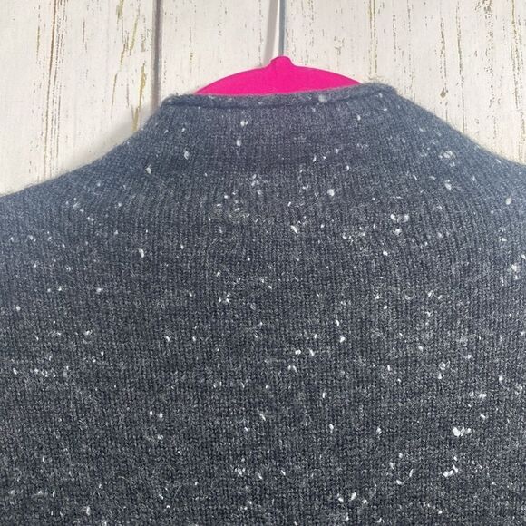 Madewell Wool Blend Mock Neck Sweater Minimalist Cozy Academia Soft Grunge - Picture 11 of 13